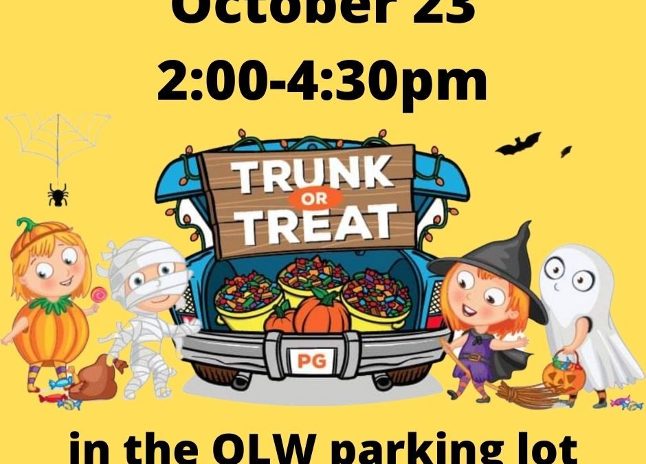 Trunk or Treat-Oct 23
