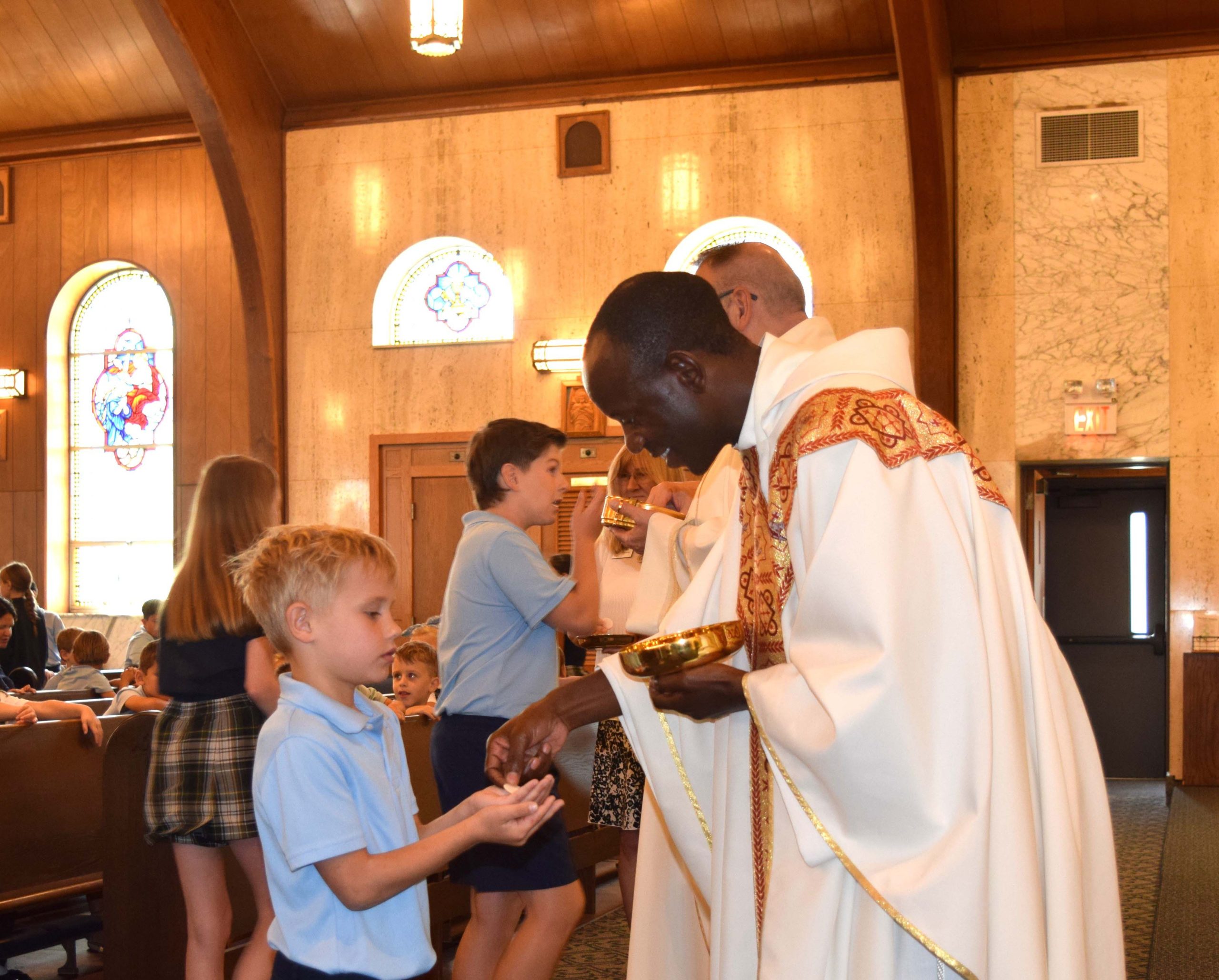 receiving communion 2